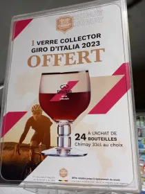 🎉 🚴♂️ verre chimay collector 🚴♂️🎉