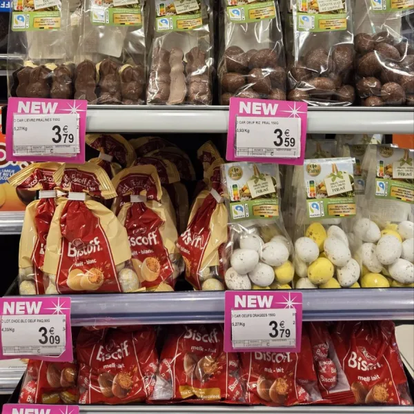 🐣 PÂQUES S'INVITE (DÉJÀ) EN RAYON ! 🍫