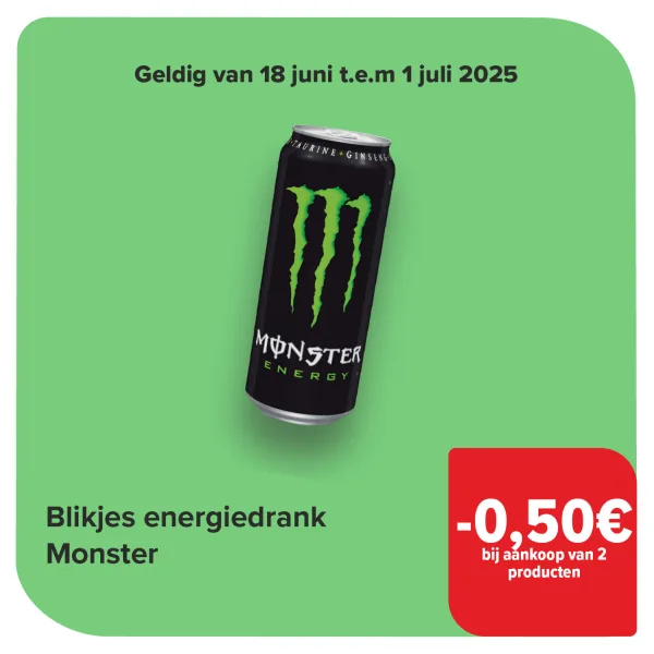 Special Monster promo bij Express Wezembeek-Oppem !!