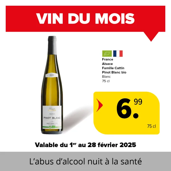 Vin du mois Février