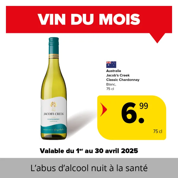 Vin du mois Avril