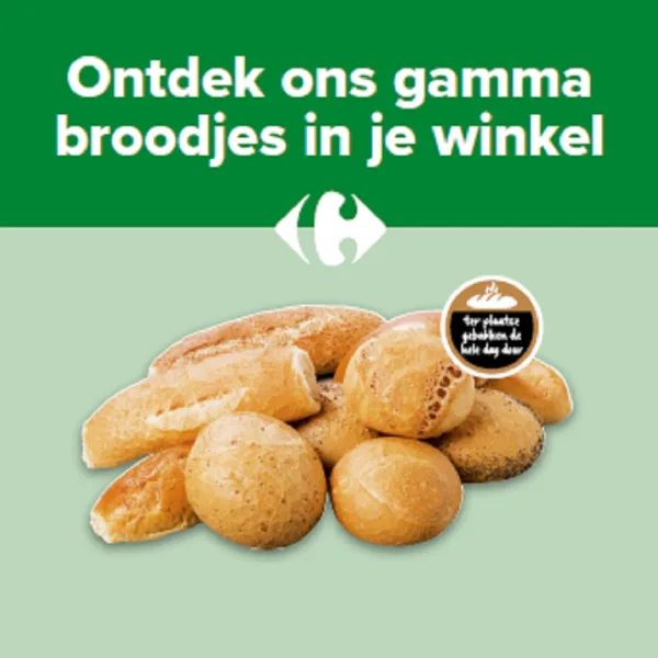 Kom en ontdek ons uitgebreid assortiment verse broodjes!