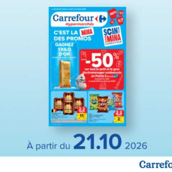 Votre nouveau folder Carrefour