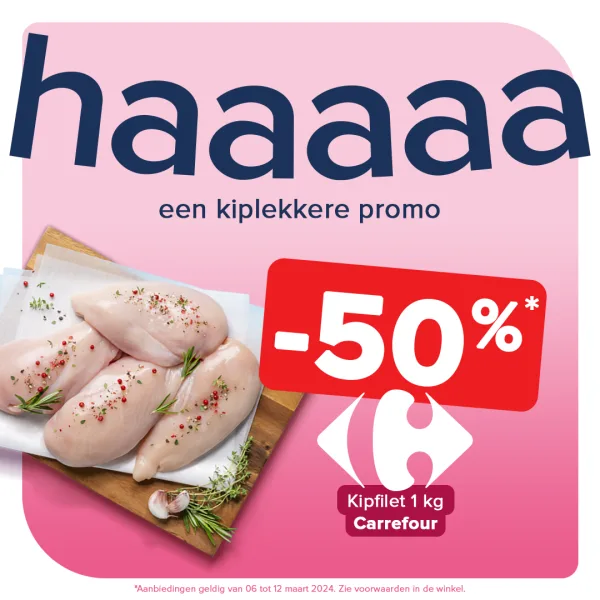 Bij Carrefour vind je alles voor jouw haaaaa