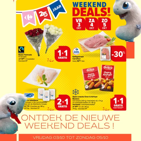 🔥 Weekend Deals bij Carrefour Market! 🔥