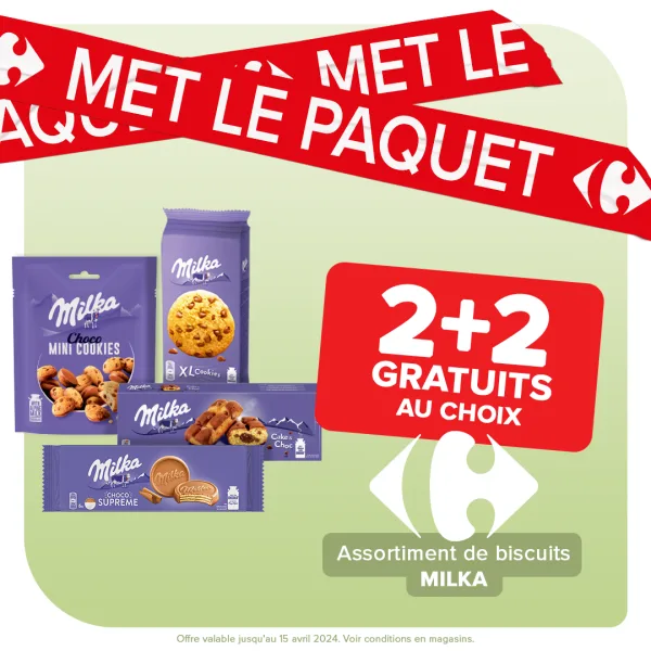 Pak Je Promo - Promo Milka W15 FR