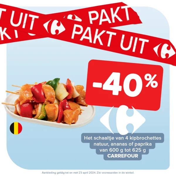 Pak Je Promo - Brochettes W16 NL