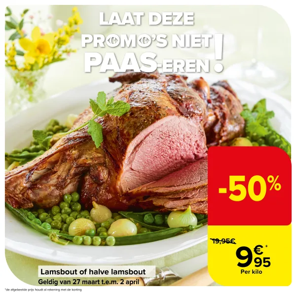 Laat deze promo's niet Paas-eren!