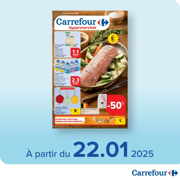 Les bons plans du folder Carrefour