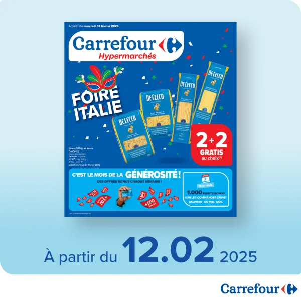 Feuilletez le folder Carrefour