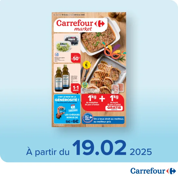 Les bons plans du folder Carrefour