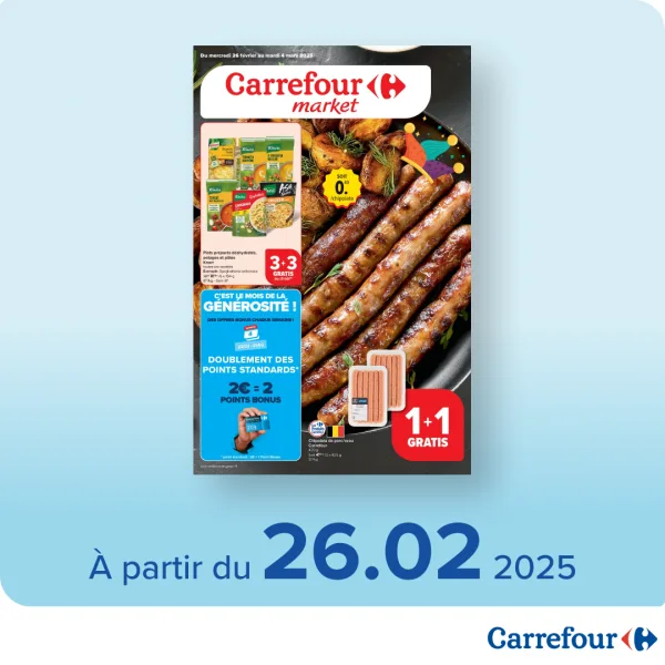 Feuilletez le folder Carrefour