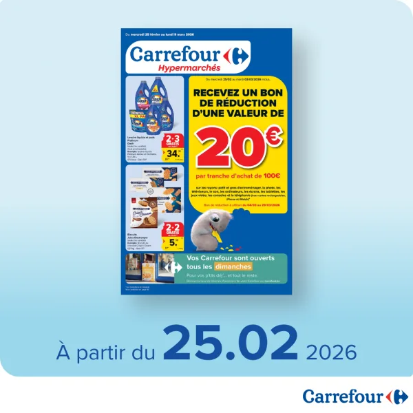 Votre folder Carrefour est là !