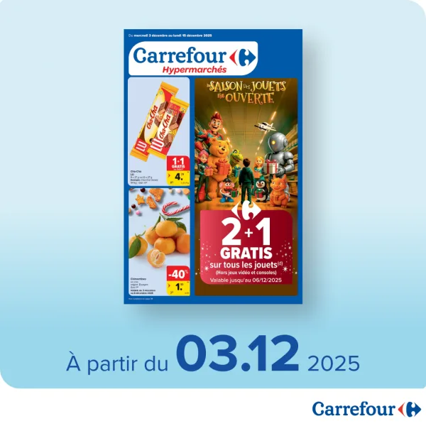 Les bons plans du folder Carrefour