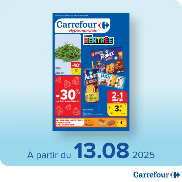 Votre nouveau folder Carrefour