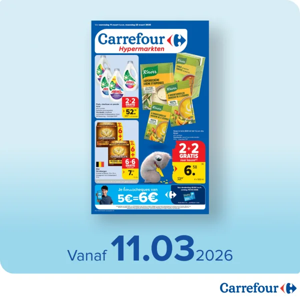 Ontdek nu je Carrefour folder!