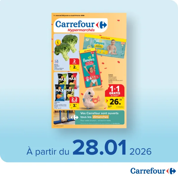 Le plein d'offres dans notre folder