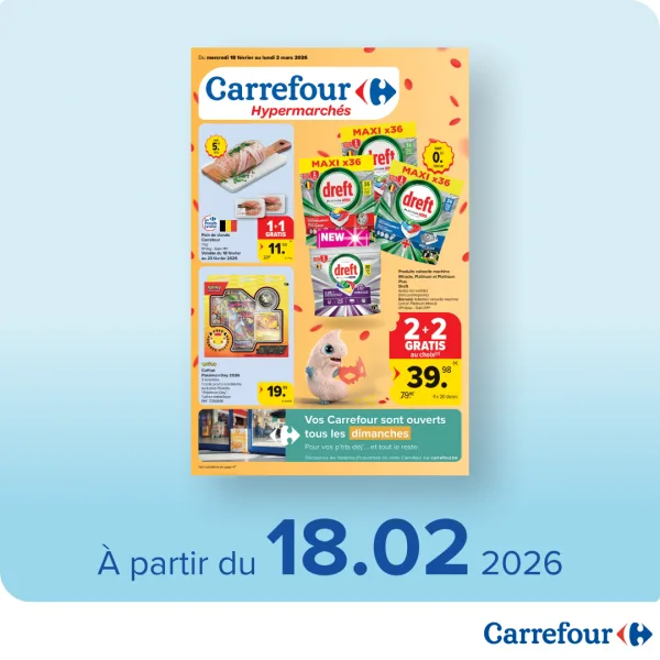Les bons plans du folder Carrefour