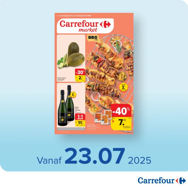 Ontdek nu je Carrefour market folder!