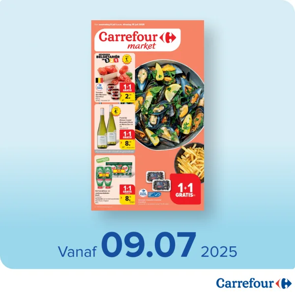 Je nieuwe Carrefour market folder