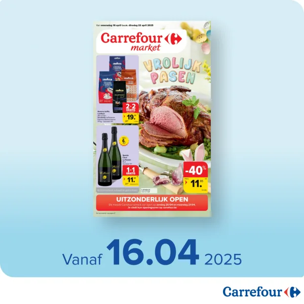 Blader door je Carrefour folder