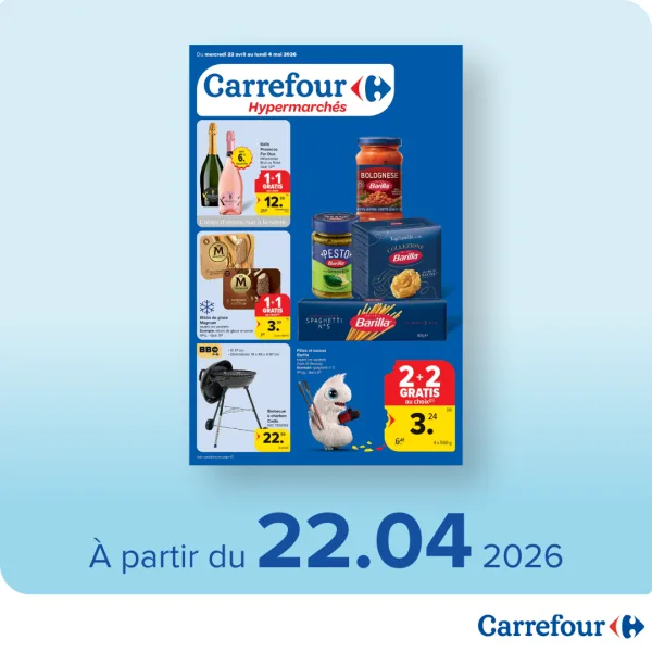 Feuilletez le folder Carrefour