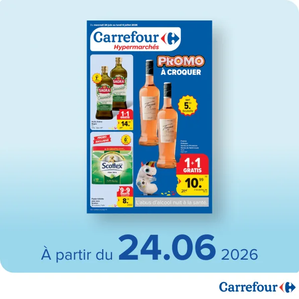 Découvrez le nouveau folder Carrefour