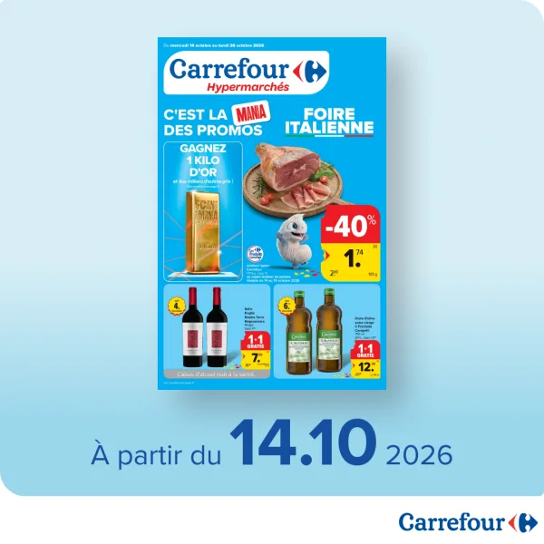 Feuilletez le folder Carrefour