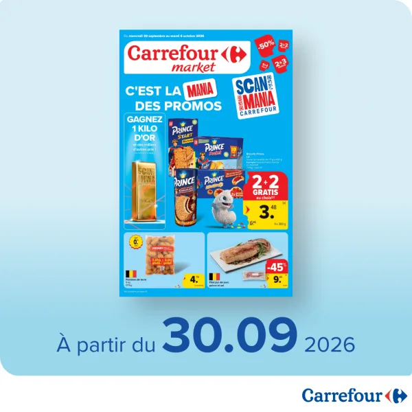 Votre folder Carrefour est là !