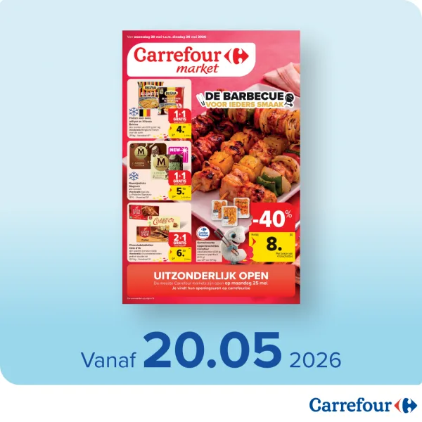 Ontdek nu je Carrefour folder!