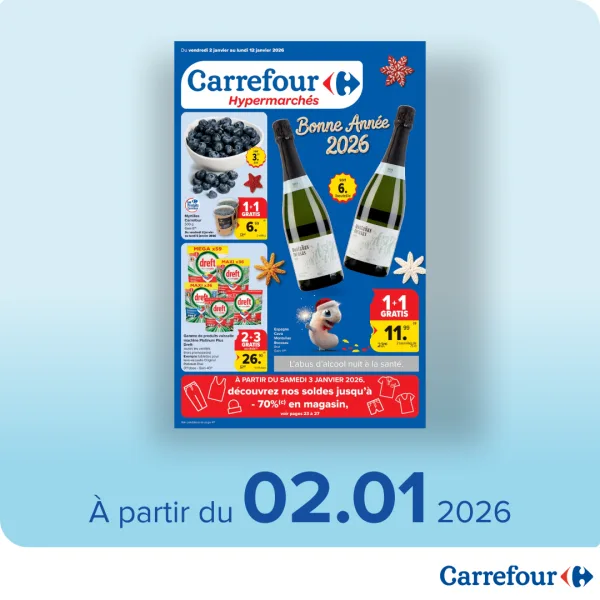 Les bons plans du folder Carrefour