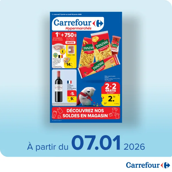 Votre folder Carrefour est là !