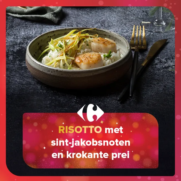 risotto met sint-jakobsnoten