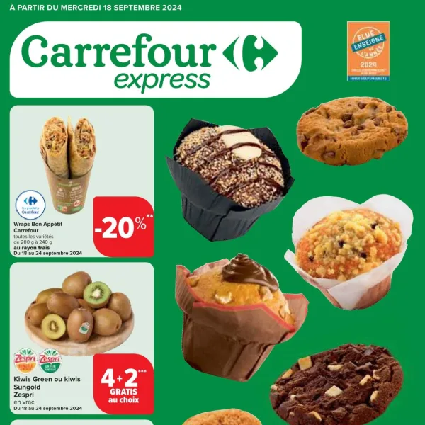 Profitez des offres Carrefour Express!