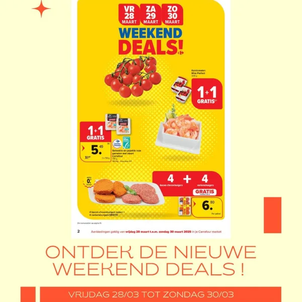 De nieuwe Weekend-Deals ! 🤩