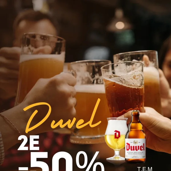 Duvel 2e -50% ! 🍻