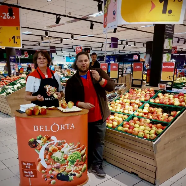 Proef de appels van BelOrta!
