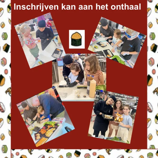 Herinnering: Sushi Workshop!