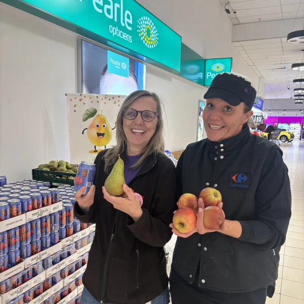 dag van de klant in Carrefour burcht