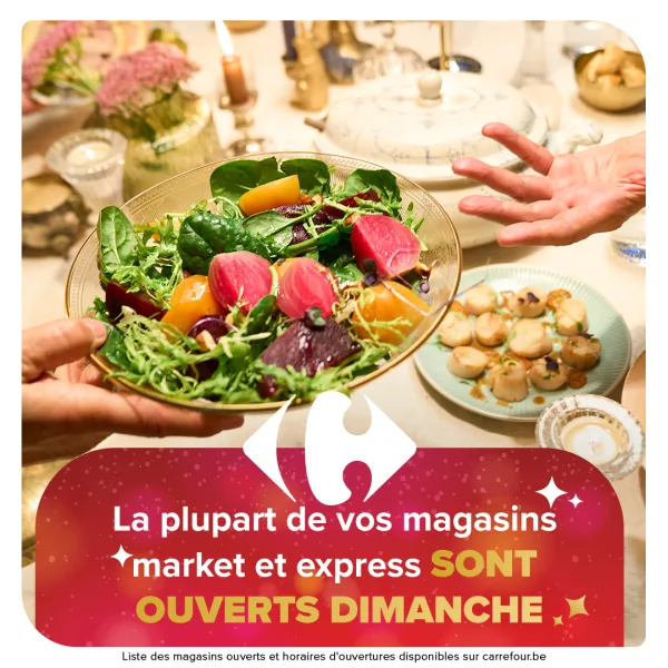 Ho ho ho… Dites non au stress des courses ! 😜 Car votre magasin Carre