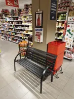 Rust hoekje in de winkel