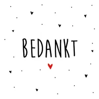BEDANKT 🙏
