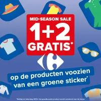 🎉 MID-SEASON SALE bij Carrefour