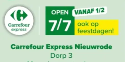 7/7 open!