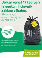 Afhaalpunt Huisvuilzakken