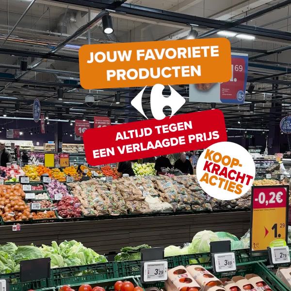 Prijsdalingen bij Carrefour !