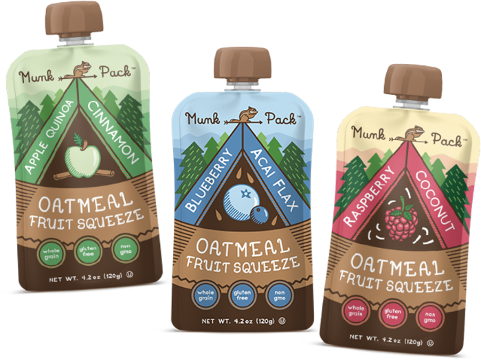 Munk Pack - Oatmeal Fruit Squeeze
