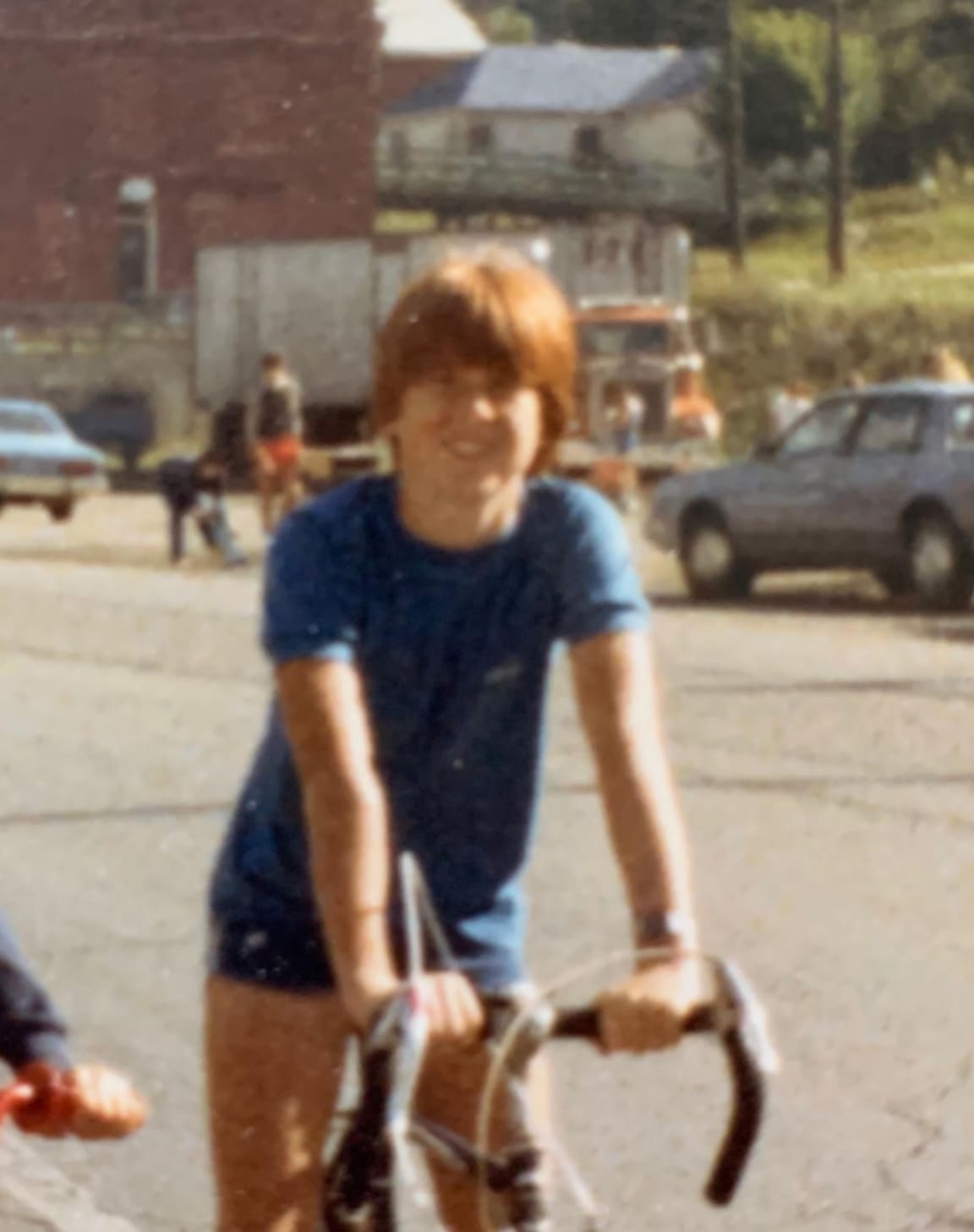 Julian Wood as a kid