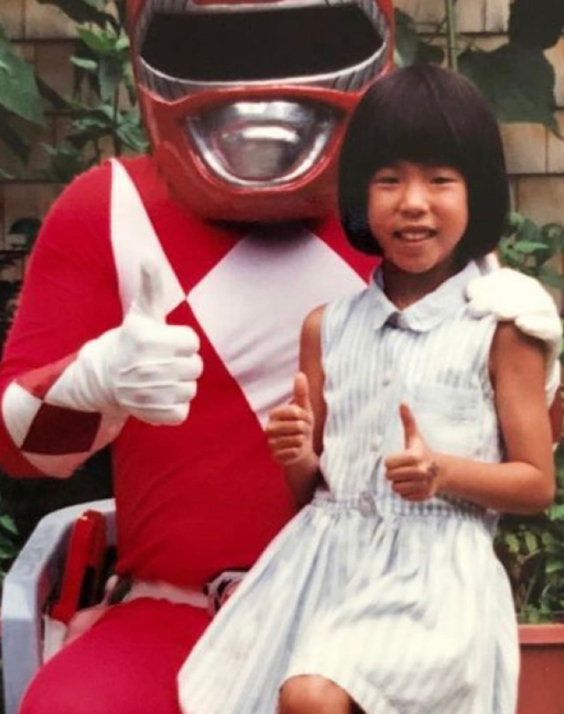 Rachel as a kid