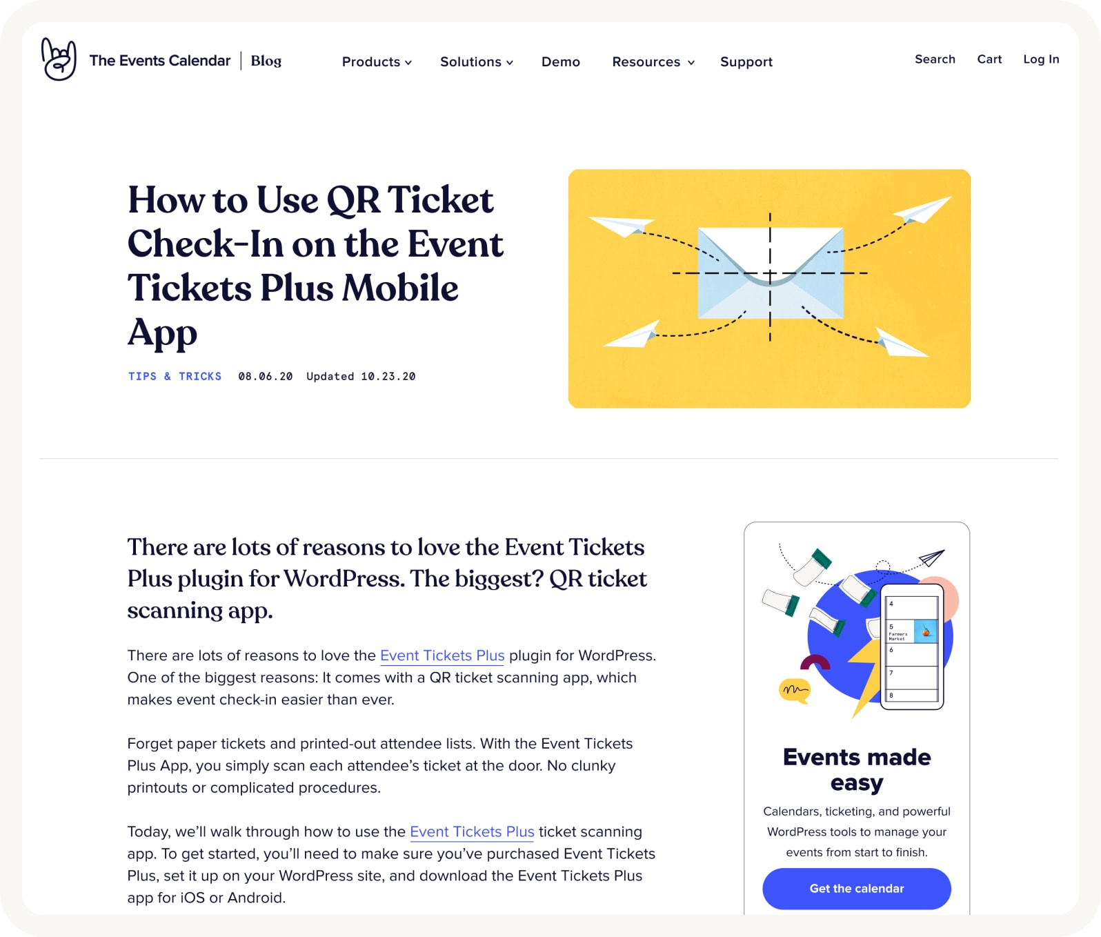 The Events Calendar by Modern Tribe A Case Study